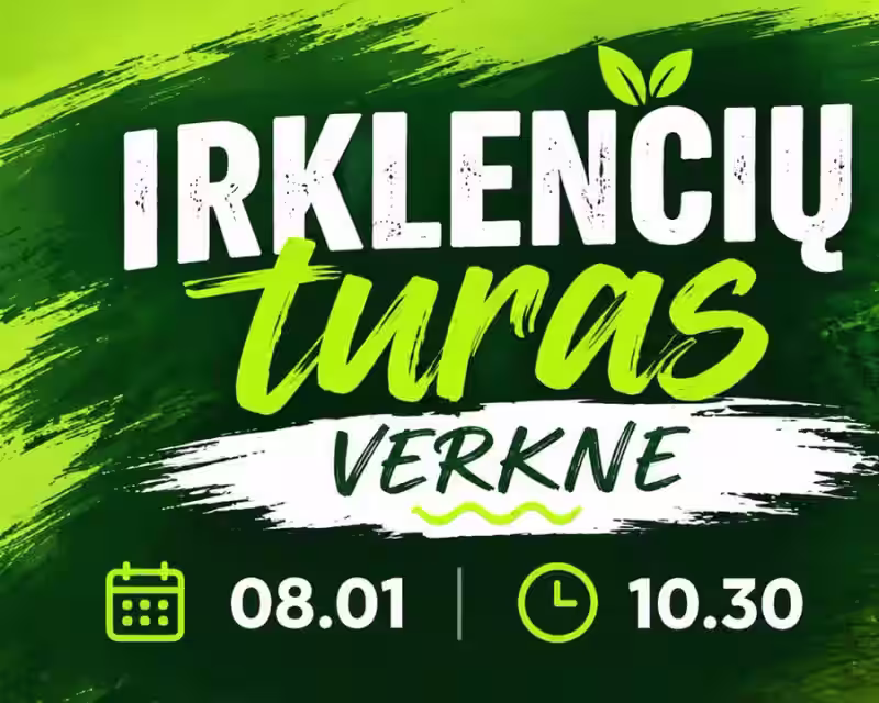 Irklenčių turas Verkne ir jos ežerais, 16 km nuotrauka 1