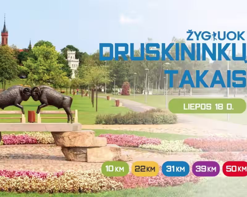 ŽYGIUOK DRUSKININKŲ TAKAIS nuotrauka 1
