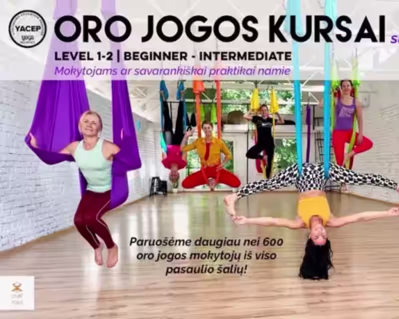 Oro Jogos Kursai Level 1-2 su CamiyogAIR (LT) | 28-oji laida nuotrauka 1