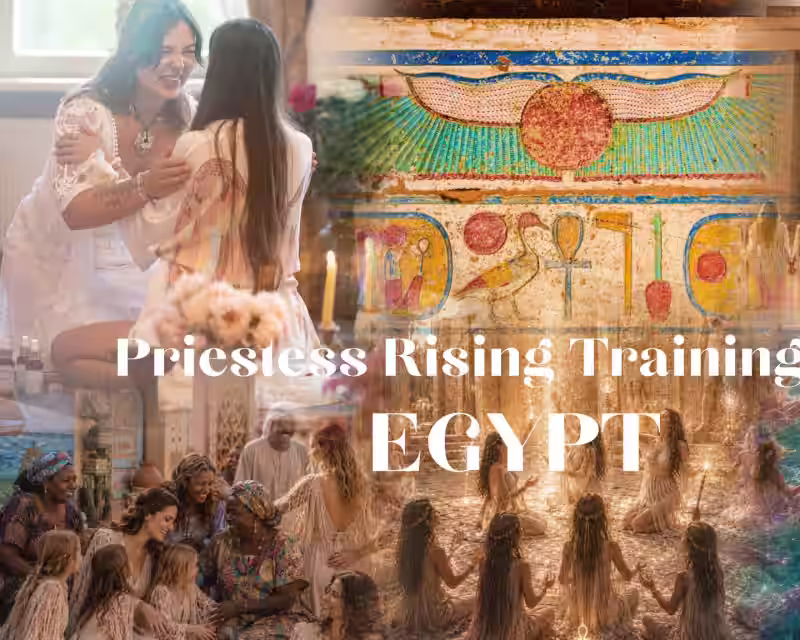 Mokymai-kelionė Egipte. Priestess Rising Training nuotrauka 1