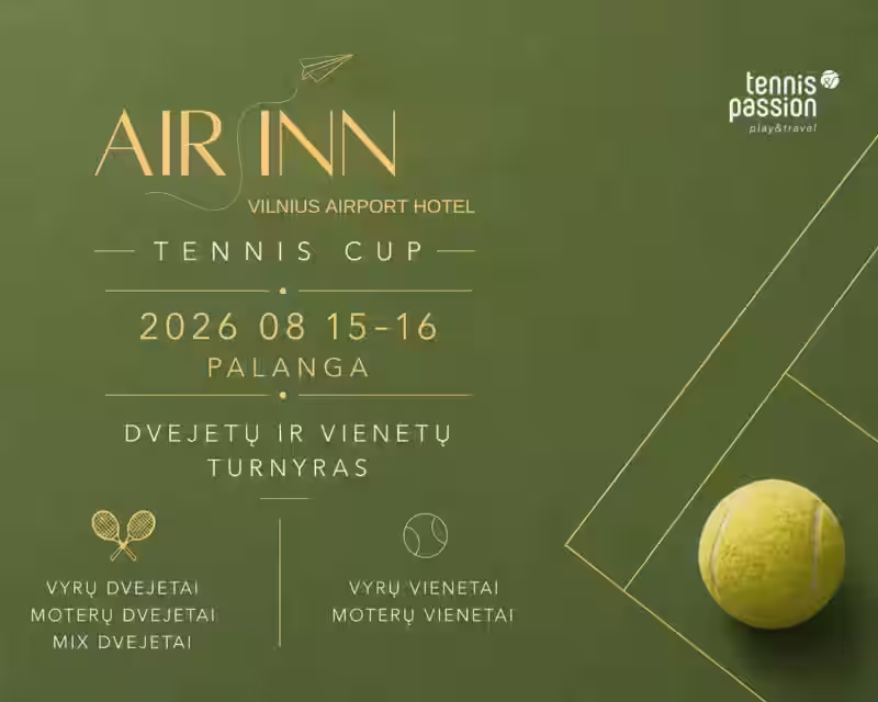 AIR INN tennis cup   PALANGA nuotrauka 1