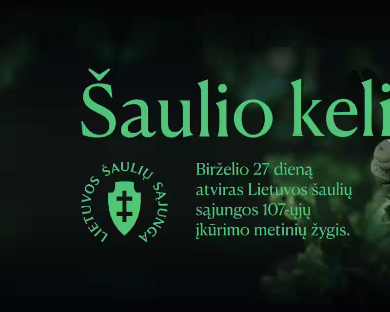 Šaulio kelias. Prisijunk!  nuotrauka 1
