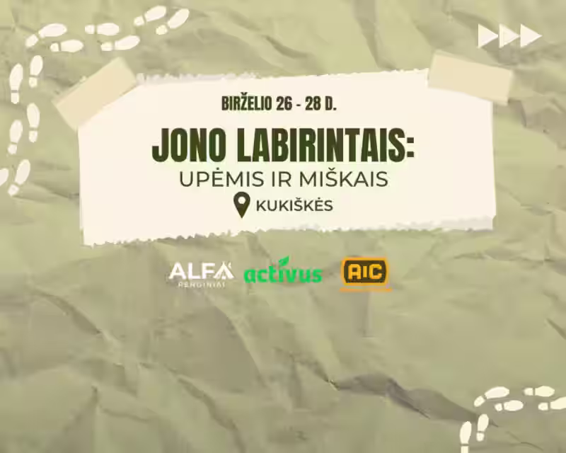 Joninės 2026 – UPĖMIS IR MIŠKAIS nuotrauka 2