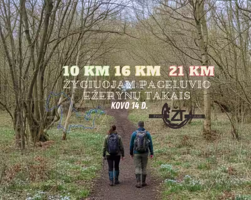 Žygiuojam Pageluvio ežerynų takais nuotrauka 1