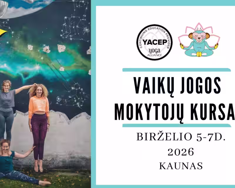 Yoga Zoo - Vaikų Jogos Mokytojų Kursai Birželio 5-7d. | KAUNAS nuotrauka 1