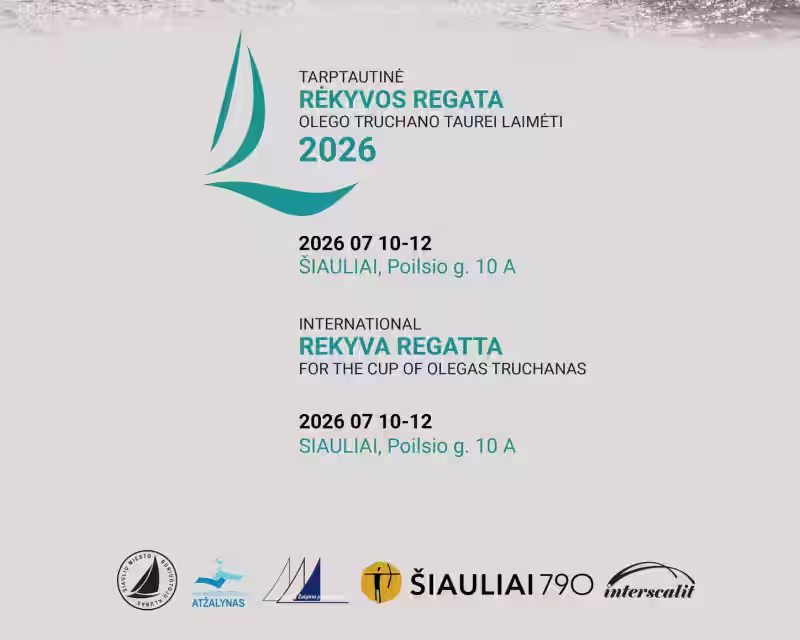 TARPTAUTINĖ BURIAVIMO RĖKYVOS REGATA OLEGO TRUCHANO TAUREI LAIMĖTI nuotrauka 1