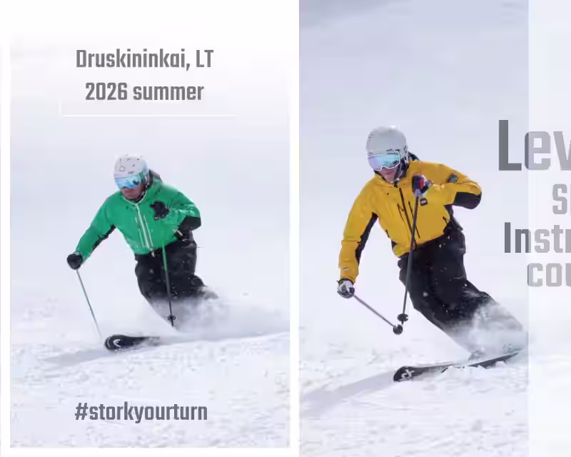 LSIA Level 1 Ski Instructor Course | Druskininkai nuotrauka 1