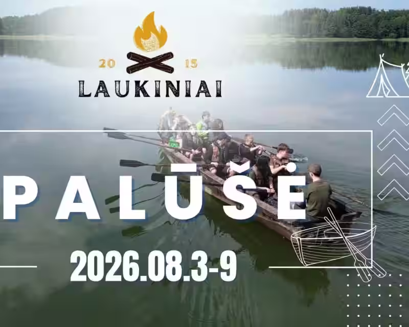 Laukinė išlikimo gamtoje stovykla jaunimui „LAUKINIAI 2026” nuotrauka 1