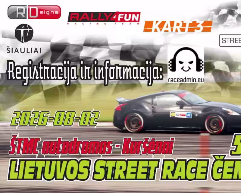 Lietuvos Street race čempionato V etapas nuotrauka 1
