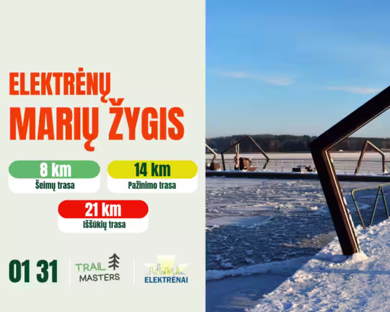 Trail Masters Elektrėnų marių žygis'26 nuotrauka 1