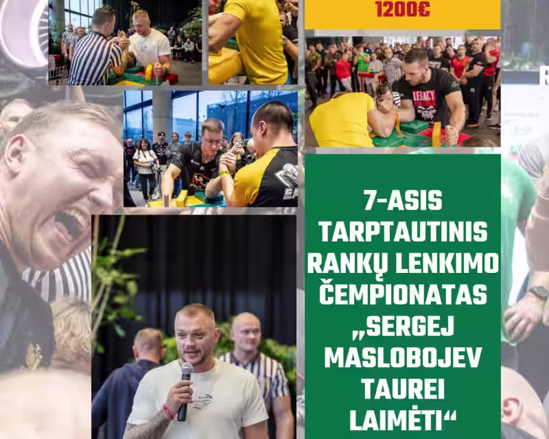 2026m. Lietuvos nacionalinis rankų lenkimo čempionatas nuotrauka 3