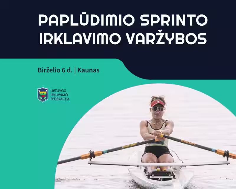 Paplūdimio sprinto irklavimo varžybos nuotrauka 1