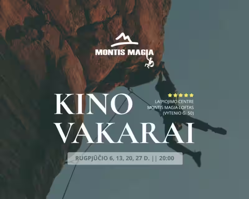 🎬 Rugpjūčio KINO VAKARAI! nuotrauka 1
