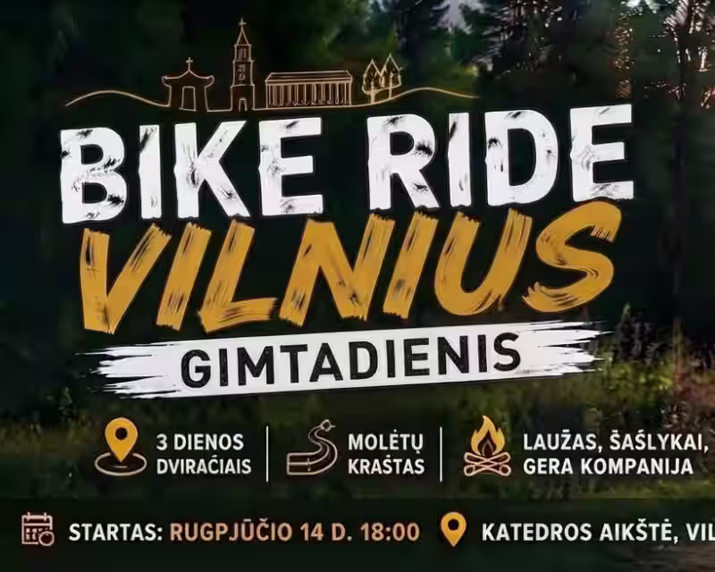 Bike Ride Vilnius gimtadienis nuotrauka 1