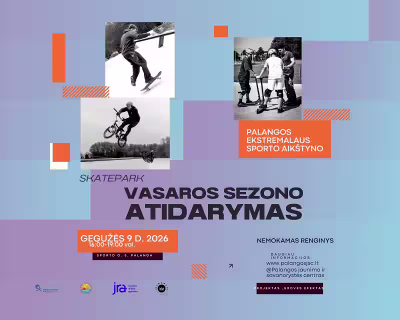 Palangos skatepark vasaros sezono atidarymas nuotrauka 1