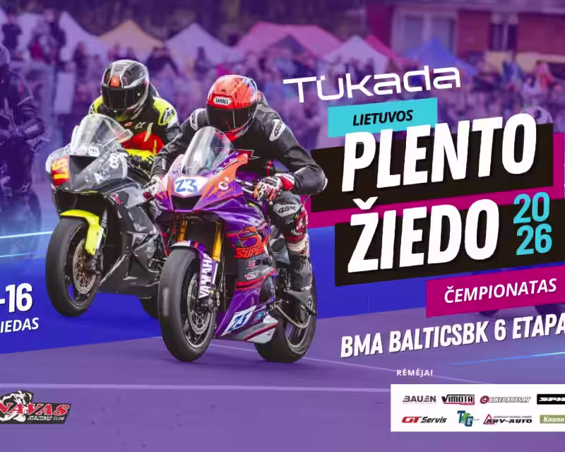 2026 m. Tukada Lietuvos plento žiedinių lenktynių čempionato VI etapas, BMA BalticSBK taurės VI etap nuotrauka 1