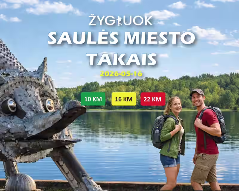 ŽYGIUOK, SAULĖS MIESTO TAKAIS nuotrauka 1