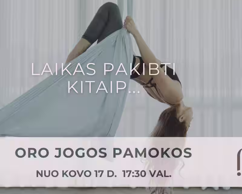ORO JOGOS PAMOKOS (PRADEDANTIEJI/1-2 lygis) nuotrauka 1