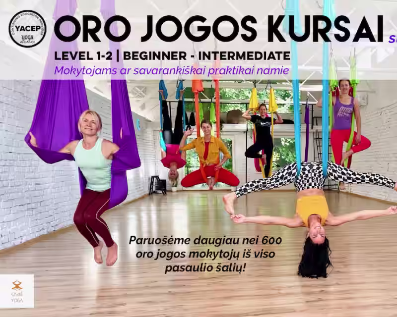 Oro Jogos Kursai Level 1-2 su CamiyogAIR (LT) | 28-oji laida nuotrauka 2