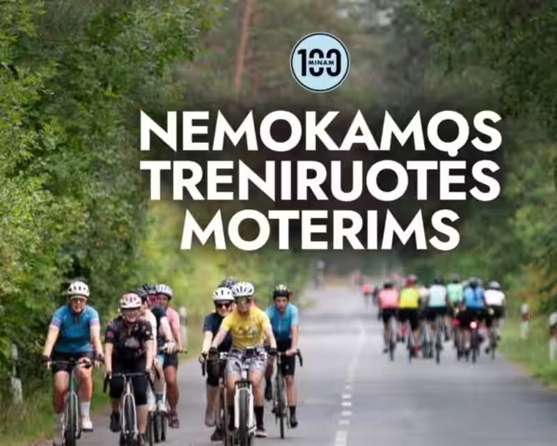 Dviračių treniruotės moterims nuotrauka 2
