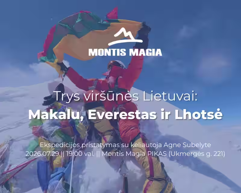 🏔️ Trys viršūnės Lietuvai: Makalu, Everestas ir Lhotsė  nuotrauka 1