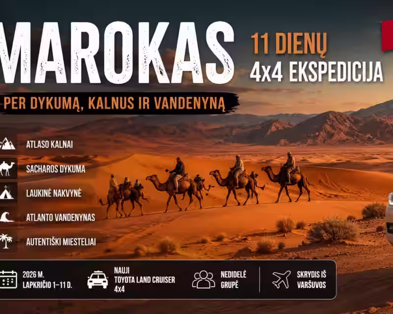 Maroko ekspedicija: dykuma, kalnai ir Atlanto vandenynas nuotrauka 1
