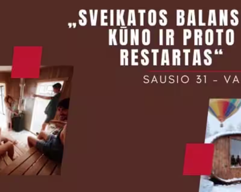 MERKIO ŽIEMOS FESTIVALIS 2026 | „Sveikatos balansas – kūno ir proto restartas“ nuotrauka 1