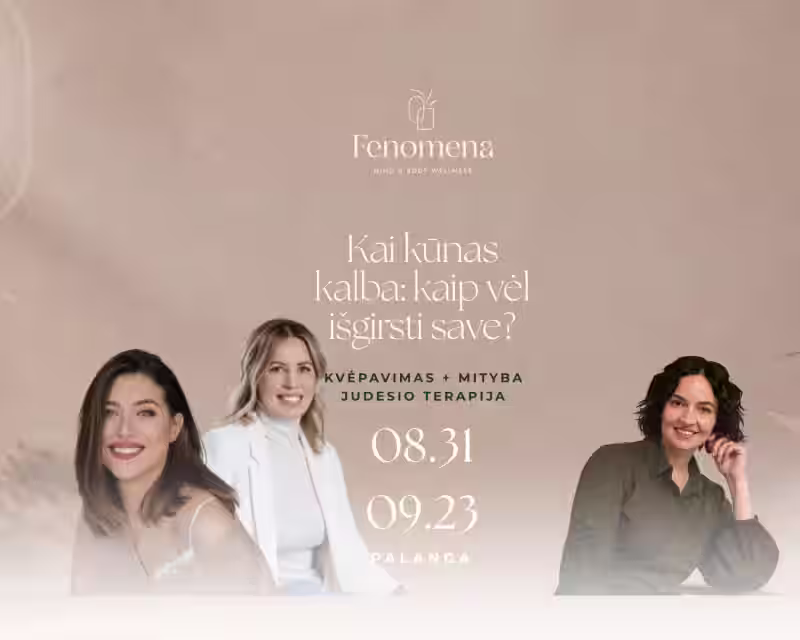 Kai kūnas kalba: kaip vėl išgirsti save? nuotrauka 1
