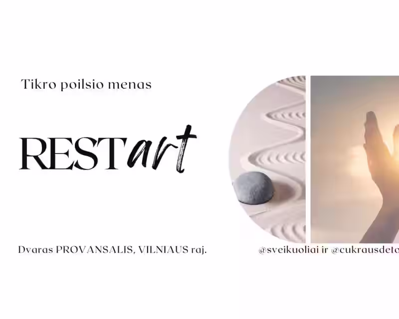 RESTart savaitgalio stovykla. Streso ir įtampų paleidimo menas nuotrauka 1