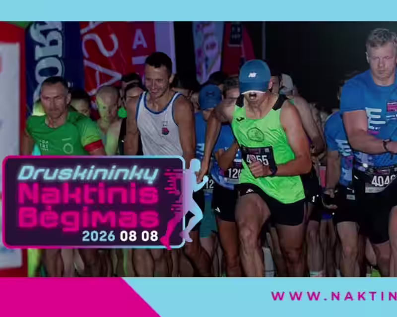 Druskininkų naktinis bėgimas | 2026 m. nuotrauka 1