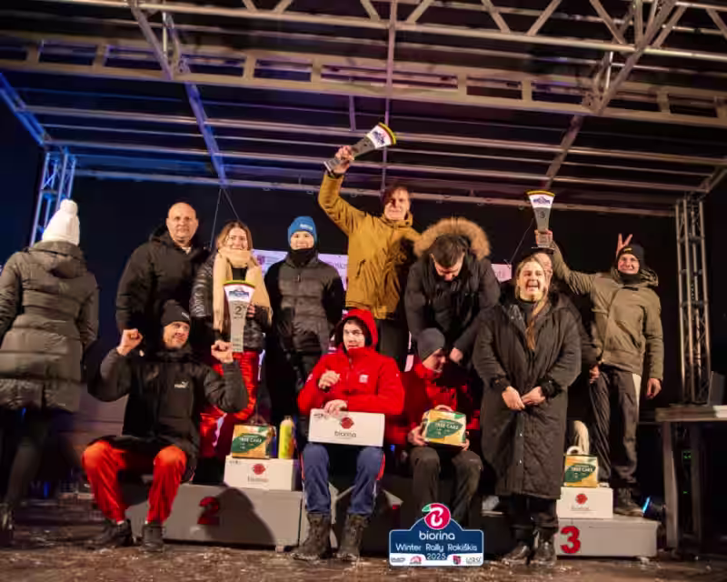 Biorina Winter Rally Rokiškis 2026 nuotrauka 2