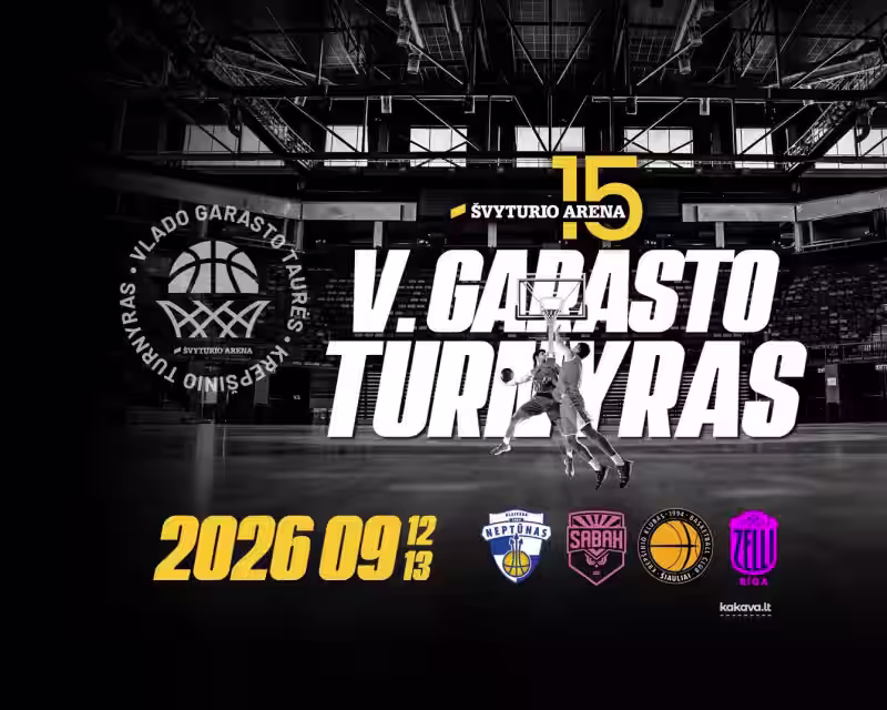 V. Garasto taurė 2026 nuotrauka 1