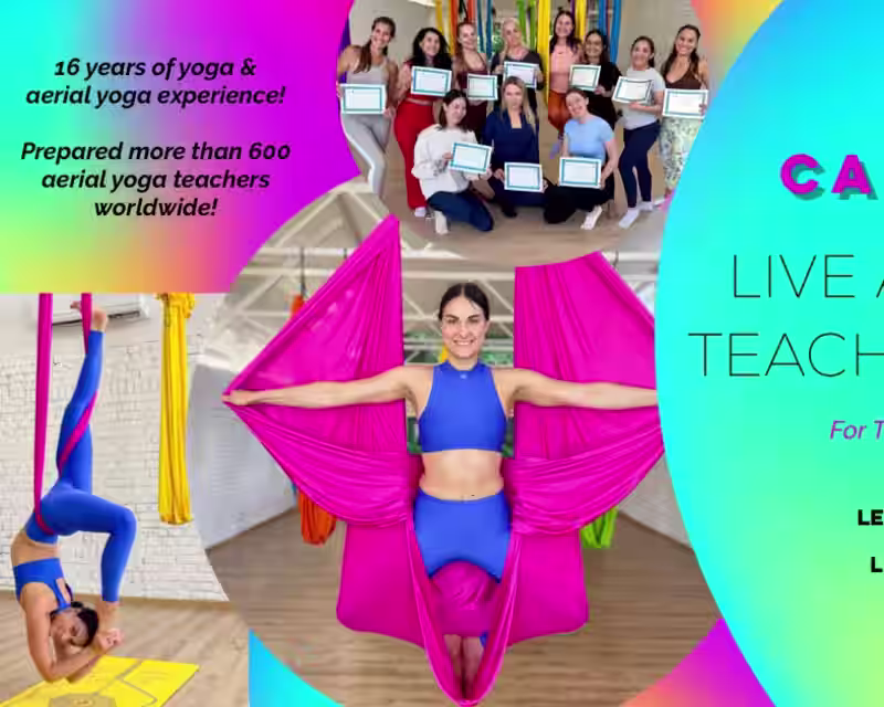 International Aerial Yoga Teacher Training Courses with CamiyogAIR nuotrauka 1