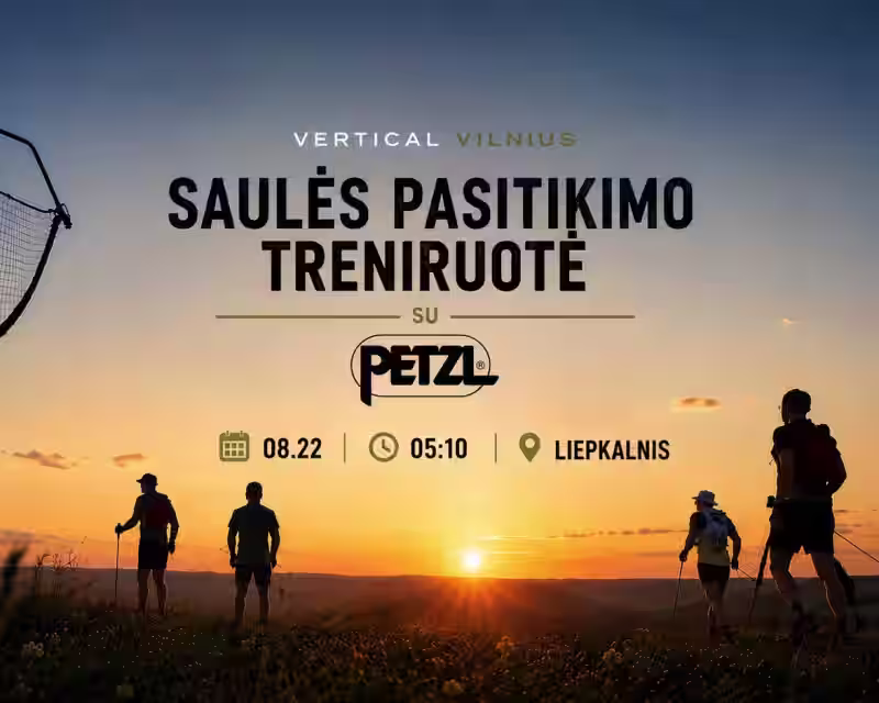 SAULĖS PASITIKIMAS ANT LIEPKALNIO 🌅 | VERTICAL VILNIUS nuotrauka 1