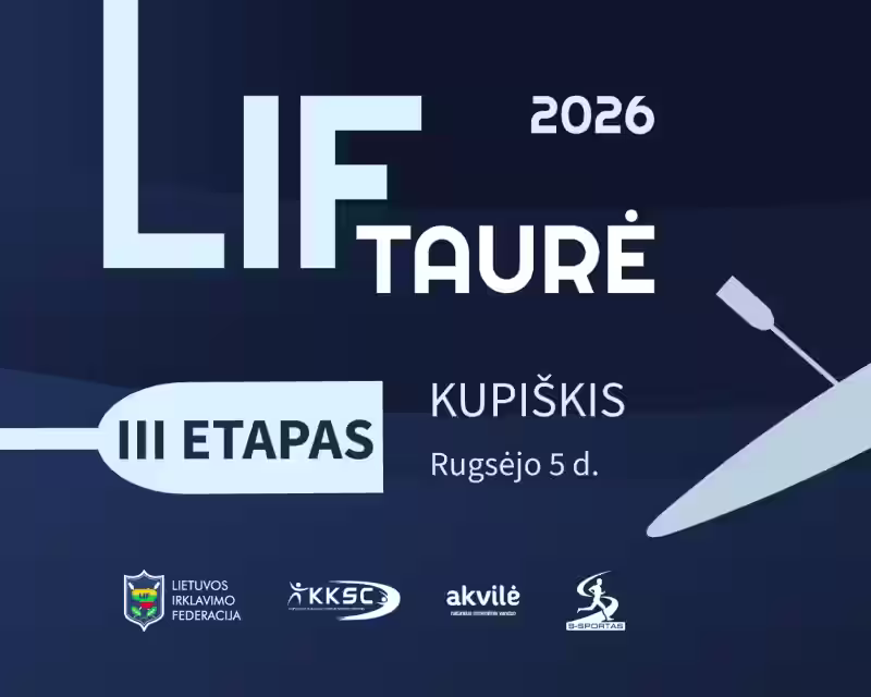 LIF taurė, III etapas nuotrauka 1