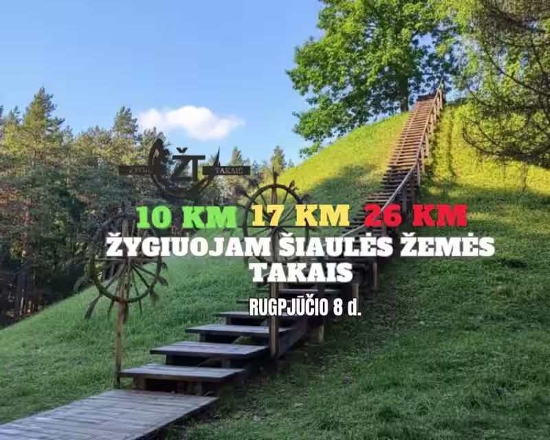 Žygiuojam Šiaulės žemės takais 2026 nuotrauka 1