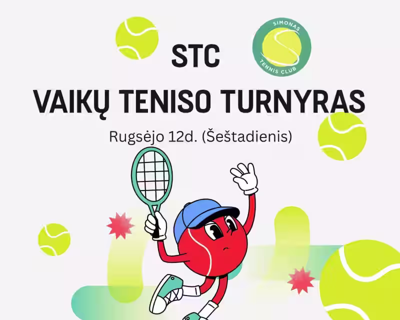 STC Simono teniso klubo vaikų teniso turnyras  nuotrauka 1
