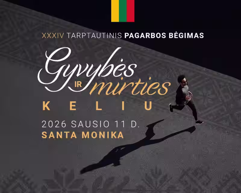 XXXIV TARPTAUTINIS PAGARBOS BĖGIMAS „GYVYBĖS IR MIRTIES KELIU“ nuotrauka 2