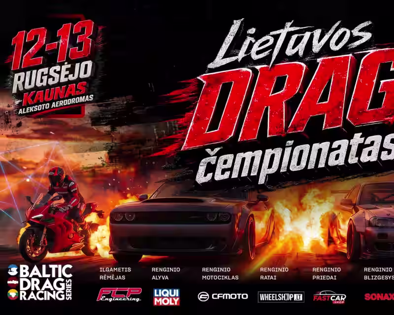 Lietuvos Drag Čempionato Finalai Kaune nuotrauka 1