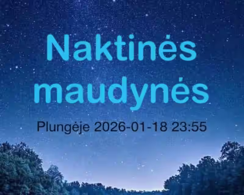 Naktinės maudynės 2026 nuotrauka 2