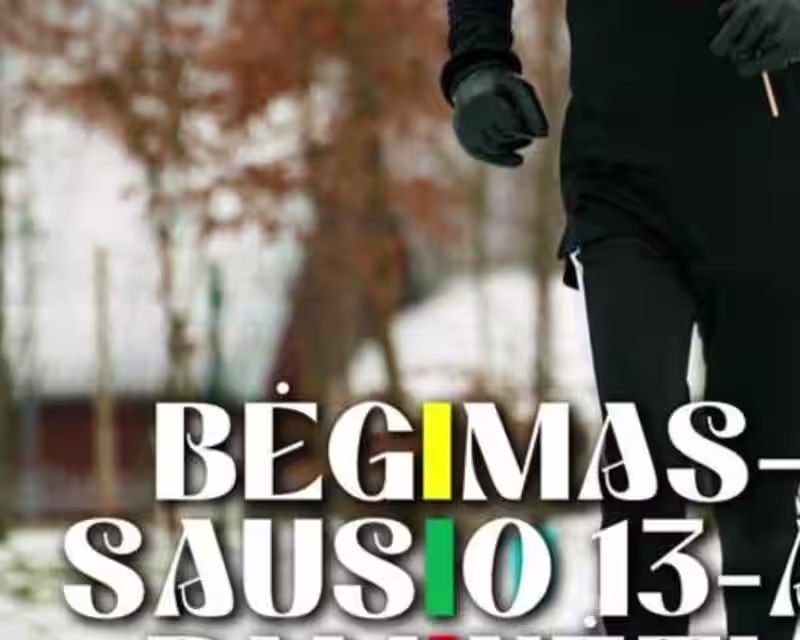 Bėgimas-ėjimas Sausio 13-ąjai paminėti nuotrauka 1