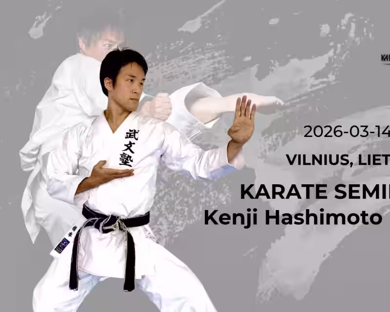 KARATĖ seminaras su Kenji Hashimoto nuotrauka 1