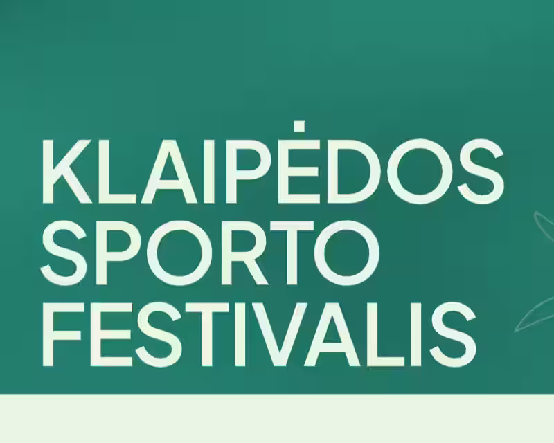 KLAIPĖDOS SPORTO FESTIVALIS 2026 nuotrauka 1