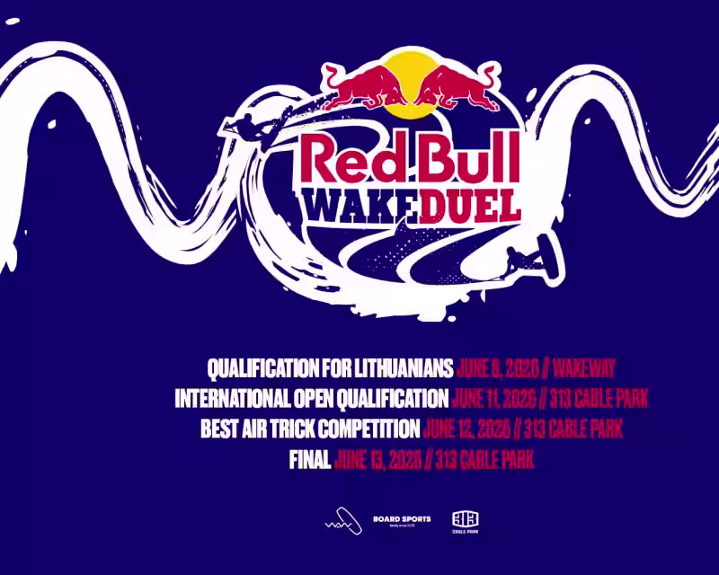 RED BULL WAKEDUEL 2026 nuotrauka 1