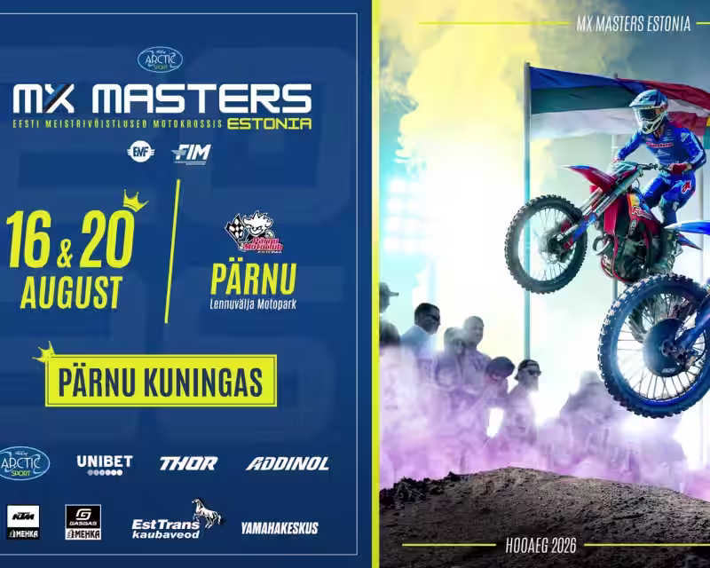 🇪🇪 Arctic Sport MX Masters Estonia ROUND 3 – "Pärnu Kuningas 2026" 👑 nuotrauka 1