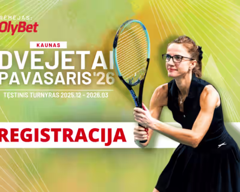PAVASARIS'26 Kaunas | "Teniso namų" tęstinis teniso mėgėjų dvejetų turnyras, remiamas OlyBet nuotrauka 2
