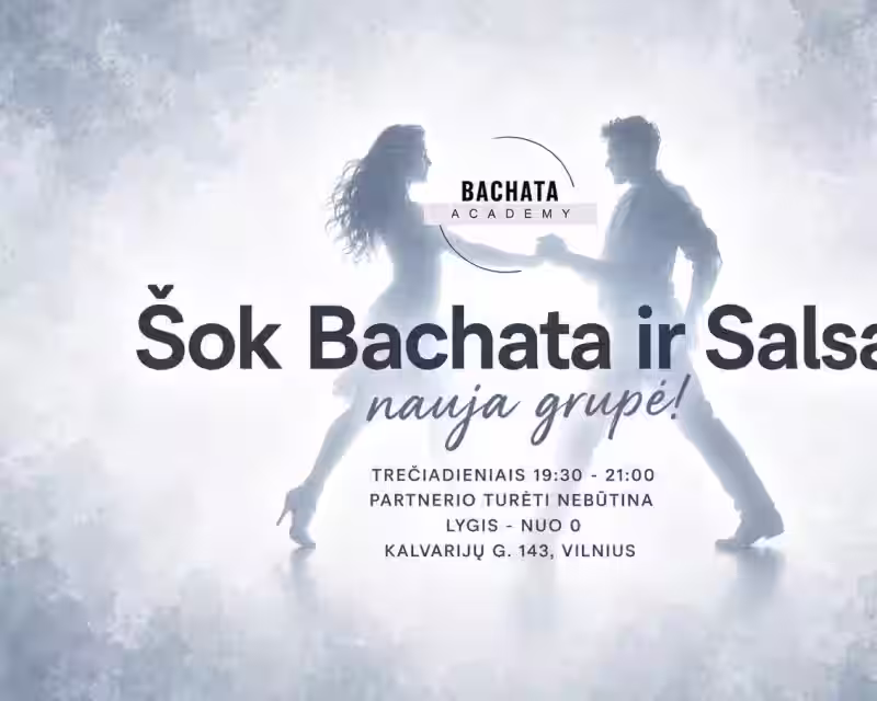 Nauja Bachata ir Salsa Grupė nuotrauka 1