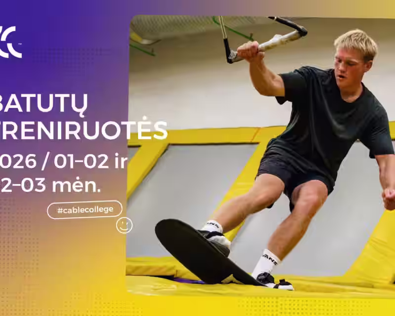 Batutų treniruotės Kaune | CC'26 nuotrauka 2