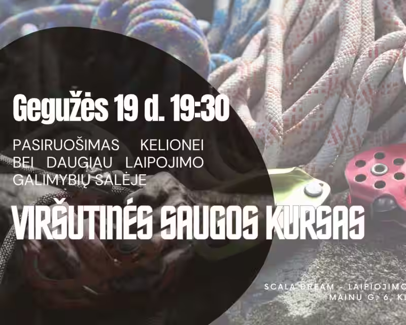 Viršutinės saugos mokymai nuotrauka 1
