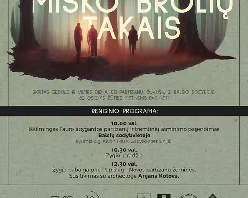 Pėsčiųjų žygis „Miško takais" nuotrauka 3